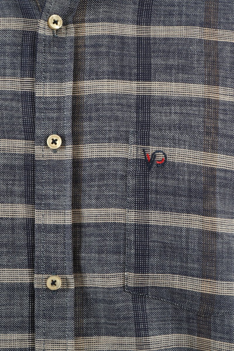 Önkal Gömlek Mavi Rengi Geniş Kesim Erkek Uzun Kollu %100 Pamuklu Gömlek  ONK039M