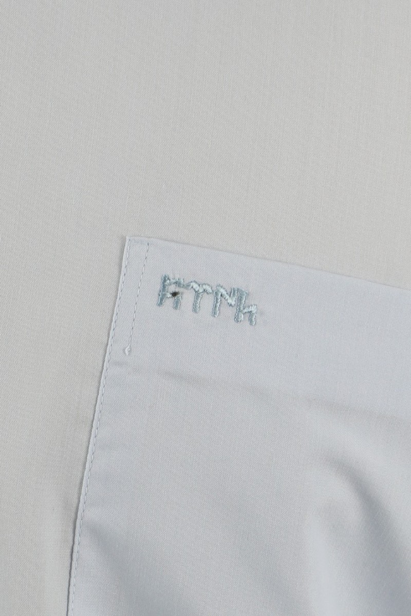 Önkal Gömlek Mavi Rengi Göktürkçe Türk Yazılı Amblemli Erkek Kolay Ütülenebilir Pamuklu Mevsimlik Uzun Kollu Klasik Geniş Kesim Gömlek ONK046