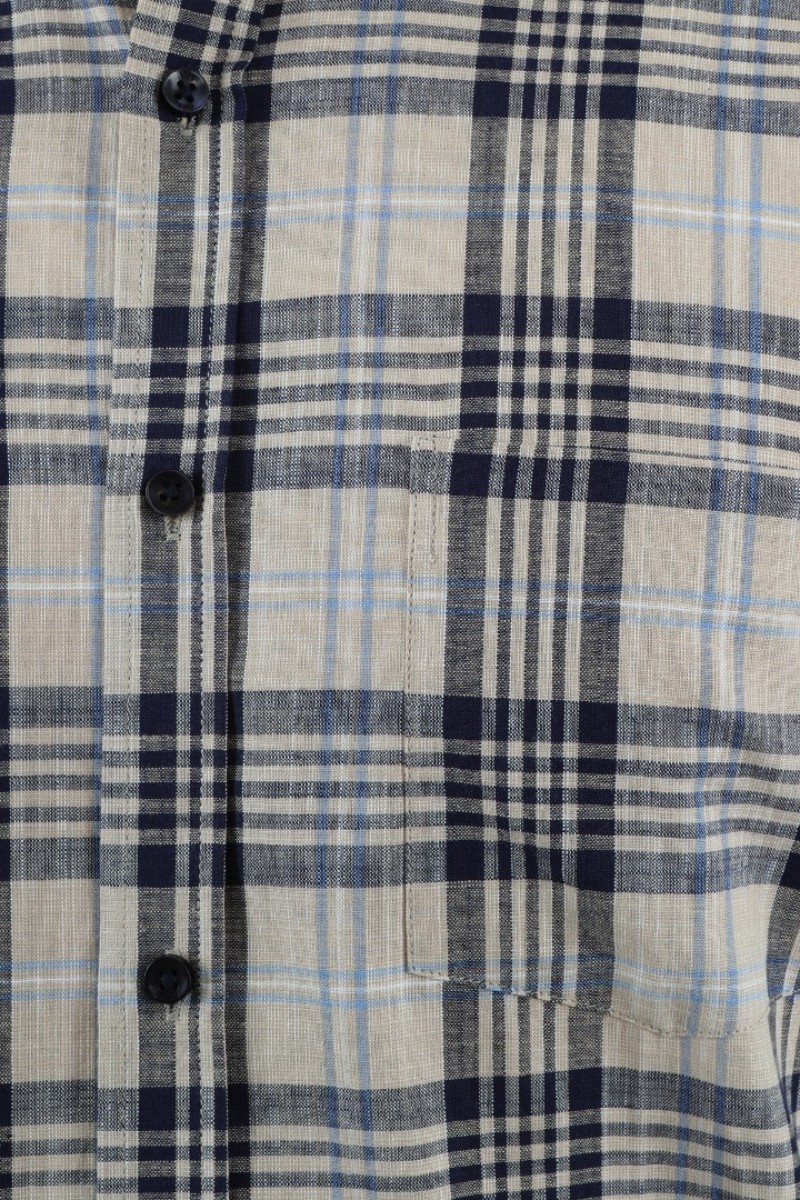 Önkal Gömlek Vizon Rengi Geniş Kesim Erkek Uzun Kollu %100 Pamuklu Gömlek  ONK040V