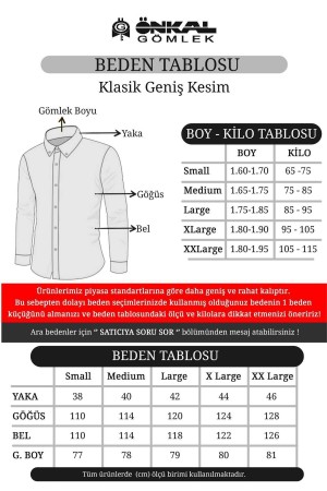 Önkal Gömlek Mor Rengi Erkek Kışlık Pamuklu Uzun Kollu Geniş Kesim Gömlek ONK003